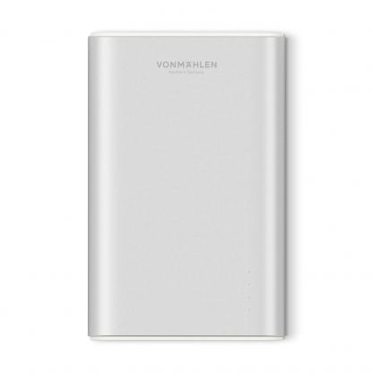 Vonmahlen Evergreen QC 3.0 Power Bank 10000 mAh - външна батерия с два USB изхода и USB-C порт и технология за бързо зареждане (сребрист) 2