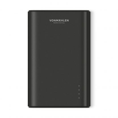 Vonmahlen Evergreen QC 3.0 Power Bank 10000 mAh - външна батерия с два USB изхода и USB-C порт и технология за бързо зареждане (черен) 2