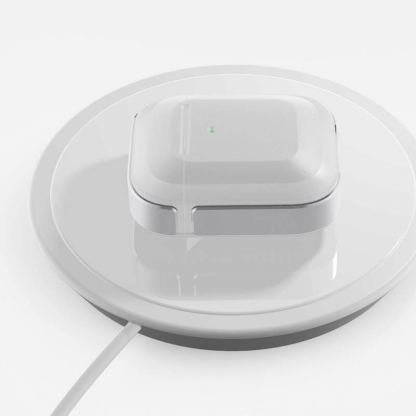 XDoria Defense Trek for AirPods - удароустойчив кейс с карабинер за Apple Airpods (сребрист) 3