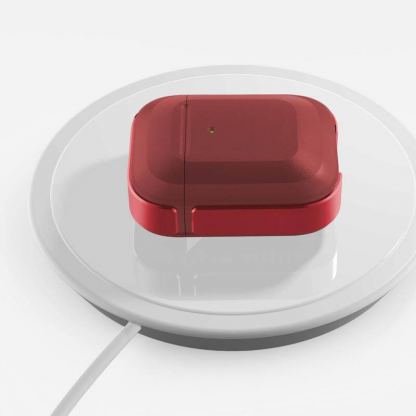 XDoria Defense Trek for AirPods - удароустойчив кейс с карабинер за Apple Airpods (червен) 3