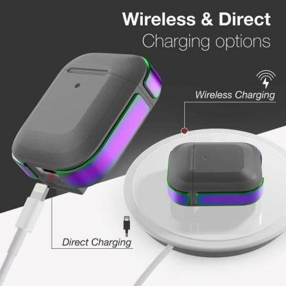 XDoria Defense Trek for AirPods - удароустойчив кейс с карабинер за Apple Airpods (сив) 2