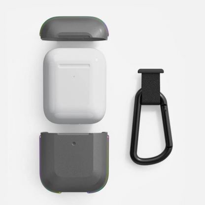XDoria Defense Trek for AirPods - удароустойчив кейс с карабинер за Apple Airpods (сив) 3