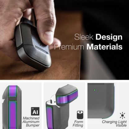 XDoria Defense Trek for AirPods - удароустойчив кейс с карабинер за Apple Airpods (сив) 8