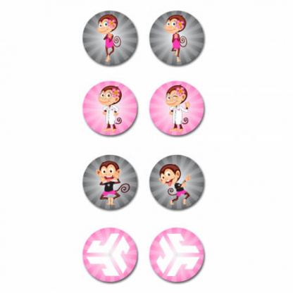 JLAB JBuddies Kids Headphones - слушалки подходящи за деца за мобилни устройства (розов) 4