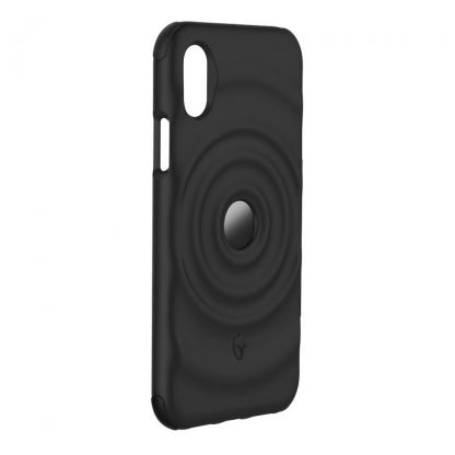 Force Case Ultimate - удароустойчив TPU калъф за iPhone XS, iPhone X (черен) 5