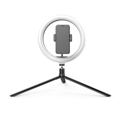 4smarts Tripod with LED Light - универсален трипод с LED светлина за смартфони (19 см) (черен) 2