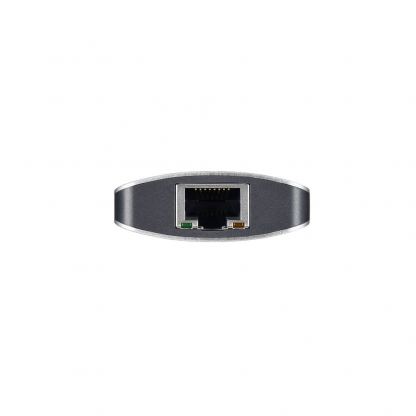 A-solar Xtorm XC012 USB-C Hub Ethernet Adapter - адаптер за свързване от USB-C към Ethernet жичен интернет (тъмносив) 5