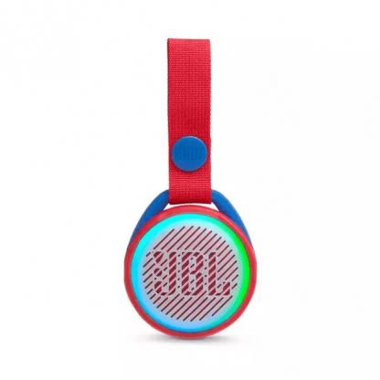 JBL JR POP - водоустойчив безжичен портативен спийкър с каишка и микрофон (червен) 3