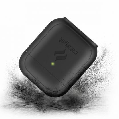 Catalyst Airpods Standing Case - силиконов калъф с възможност за вертикално поставяне за Apple Airpods & Apple Airpods 2 (черен) 8