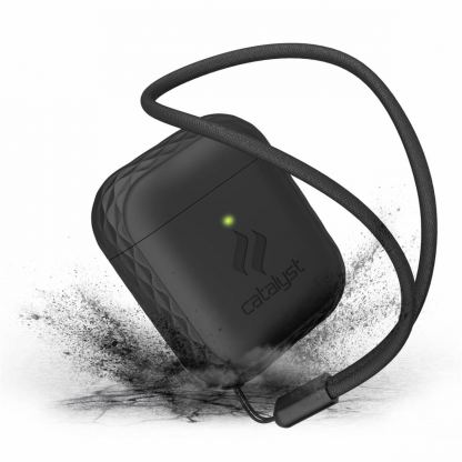 Catalyst Airpods Lanyard Case - силиконов калъф с карабинер за Apple Airpods & Apple Airpods 2 (черен) 8