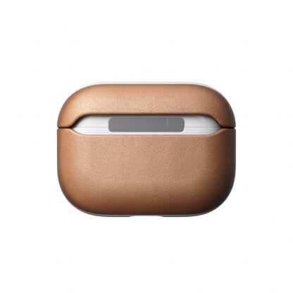 Nomad Leather Case - кожен (естествена кожа) кейс за Apple Airpods Pro (светлокафяв) 4