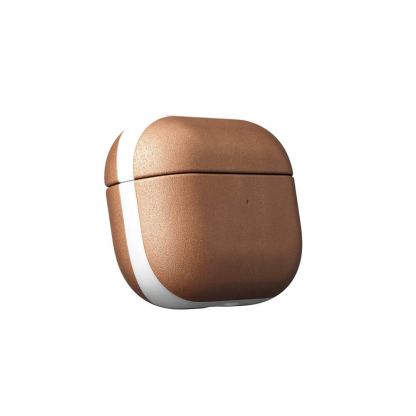 Nomad Leather Case - кожен (естествена кожа) кейс за Apple Airpods Pro (светлокафяв) 5