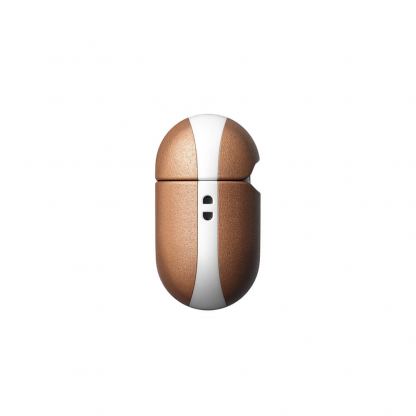 Nomad Leather Case - кожен (естествена кожа) кейс за Apple Airpods Pro (светлокафяв) 8