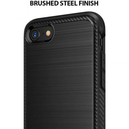 Ringke Onyx Case - силиконов (TPU) калъф за iPhone SE (2020), iPhone 8, iPhone 7 (черен) 3