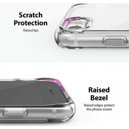 Ringke Fusion Crystal Case - хибриден удароустойчив кейс за iPhone SE (2020), iPhone 8, iPhone 7 (прозрачен) 2