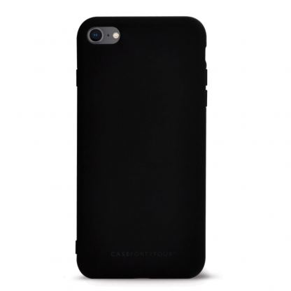 Case FortyFour No.1 Case - силиконов (TPU) калъф за iPhone SE (2020), iPhone 8, iPhone 7 (черен) 2