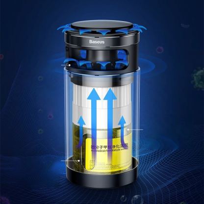 Baseus Micromolecule Formaldehyde Purifier Car - пречиствател на въздуха за кола (черен) 12