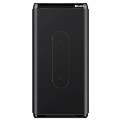 Baseus Qi Wireless Charger 15W Power Bank 10000mAh  - външна батерия с USB и USB-C изходи и с технология за безжично зареждане (черен) 2