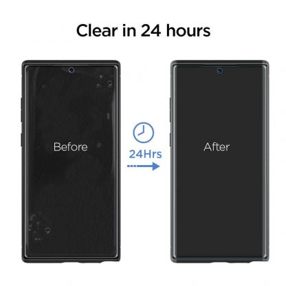 Spigen Neo FLEX HD Screen Protector - 2 броя защитно покритие с извити ръбове за целия дисплей на Samsung Galaxy Note 10 Plus 2