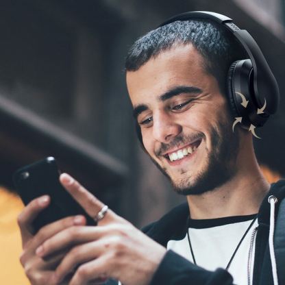 Baseus Encok Wireless Bluetooth Headphones D07 - безжични блутут слушалки за мобилни устройства (черен) 13