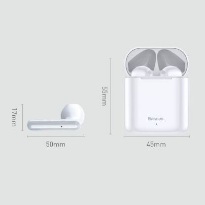 Baseus Encok W09 TWS In-Ear Bluetooth Earphones - безжични блутут слушалки за мобилни устройства (зелен) 8