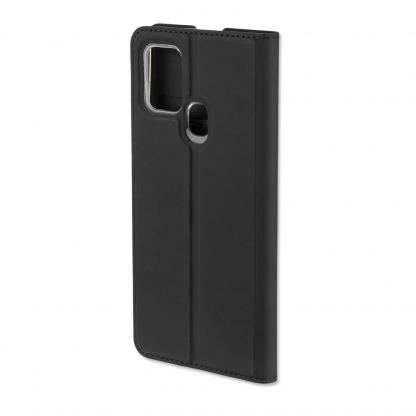 4smarts Flip Case URBAN Lite - кожен калъф с поставка и отделение за кр. карта за Samsung Galaxy A21s (черен) 5