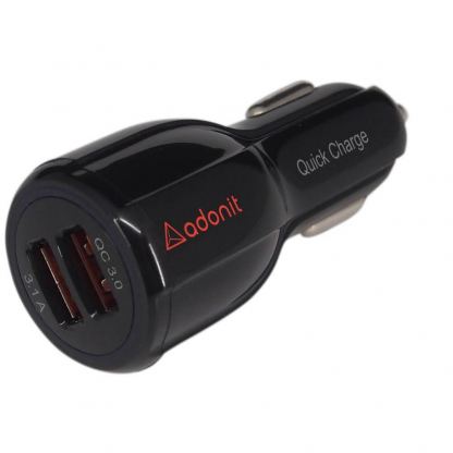Adonit Auto-Clamping Wireless Car Charger - поставка за кола с безжично зареждане за QI съвместими смартфони (черен) 2