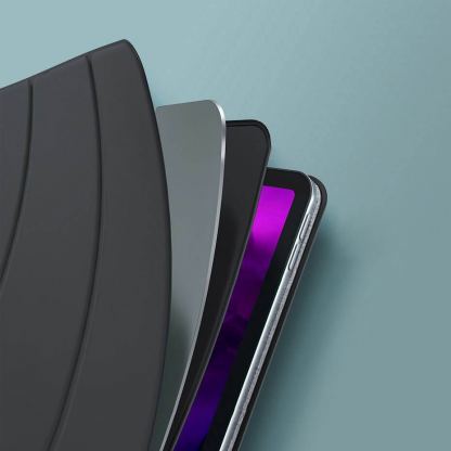 Baseus Simplism Magnetic Leather Case - магнитен полиуретанов калъф с поставка за iPad Pro 12.9 (2020) (зелен) 8