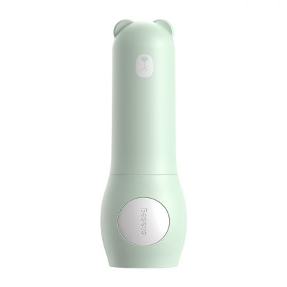 Baseus Tricolor Bear Portable Folding Fan - сгъваем мини вентилатор с външна батерия (зелен) 2