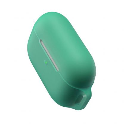 Baseus Lets Go Jelly Lanyard Case - силиконов калъф с връзка за Apple Airpods Pro (зелен) 6