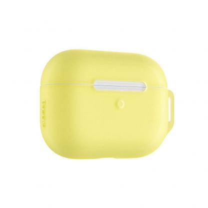 Baseus Lets Go Jelly Lanyard Case - силиконов калъф с връзка за Apple Airpods Pro (жълт) 3