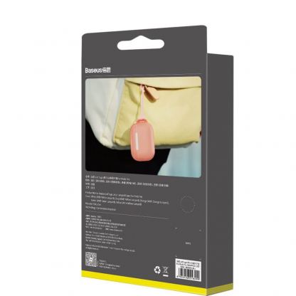 Baseus Lets Go Jelly Lanyard Case - силиконов калъф с връзка за Apple Airpods Pro (оранжев) 2