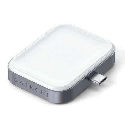 Satechi USB-C Wireless Charging Dock for Apple Airpods - USB-C док за зареждане на Apple Airpods Pro и Airpods 2 Wireless Charging Case (бял) 2