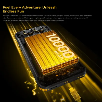 Oukitel WP60 | 5G | 7.2инча, 512GB | 12+24GB RAM | 10000mAh (Yellow) 7