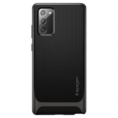 Spigen Neo Hybrid Case - хибриден кейс с висока степен на защита за Samsung Galaxy Note 20 (сив) 3