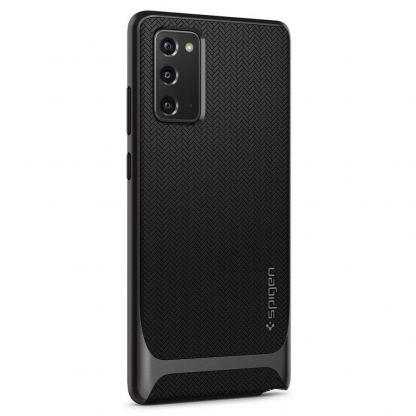 Spigen Neo Hybrid Case - хибриден кейс с висока степен на защита за Samsung Galaxy Note 20 (сив) 8