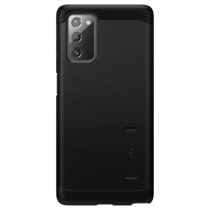 Spigen Tough Armor Case - хибриден кейс с най-висока степен на защита за Samsung Galaxy Note 20 (черен) 2