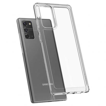 Spigen Ultra Hybrid Case - хибриден кейс с висока степен на защита за Samsung Galaxy Note 20 (прозрачен) 12