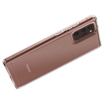 Spigen Ultra Hybrid Case - хибриден кейс с висока степен на защита за Samsung Galaxy Note 20 (прозрачен) 17