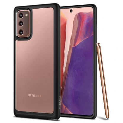 Spigen Ultra Hybrid Case - хибриден кейс с висока степен на защита за Samsung Galaxy Note 20 (черен) 10