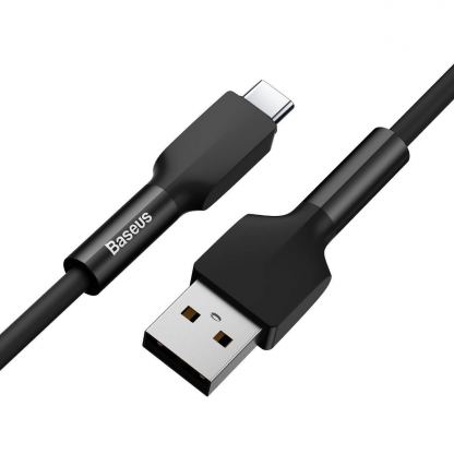 Baseus Silica Gel USB-C Cable - USB-C кабел за устройства с USB-C порт (200 см) (черен) 7