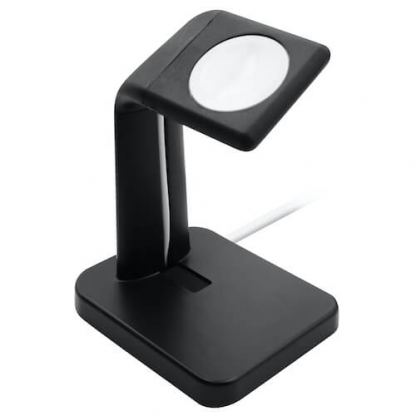 Macally Apple Watch Stand - луксозна алуминиева поставка за Apple Watch (черна) 3