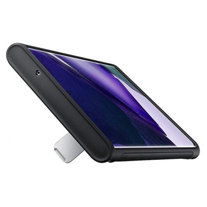Samsung Protective Standing Cover EF-RN985CBEGEU - оригинален удароустойчив хибриден кейс с поставка за Samsung Galaxy Note 20 Ultra (сребрист) 2