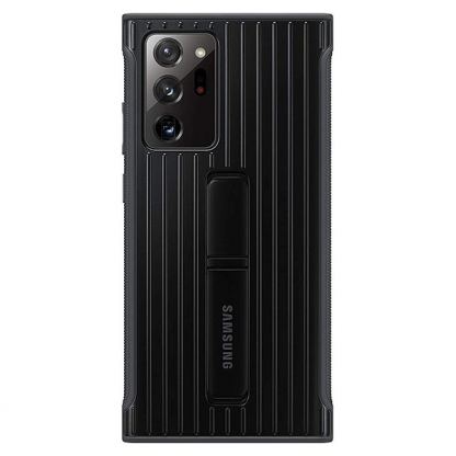 Samsung Protective Standing Cover EF-RN985CBEGEU - оригинален удароустойчив хибриден кейс с поставка за Samsung Galaxy Note 20 Ultra (черен) 2
