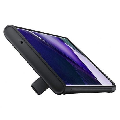 Samsung Protective Standing Cover EF-RN985CBEGEU - оригинален удароустойчив хибриден кейс с поставка за Samsung Galaxy Note 20 Ultra (черен) 4