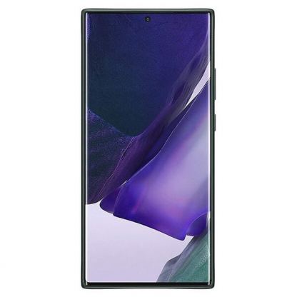 Samsung Leather Cover EF-VN985LGEGEU - оригинален кожен кейс (естествена кожа) за Samsung Note 20 Ultra (зелен) 2
