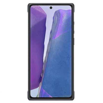 Samsung Protective Standing Cover EF-RN980CBEGEU - оригинален удароустойчив хибриден кейс с поставка за Samsung Galaxy Note 20 (черен) 2