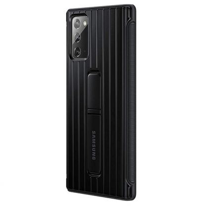 Samsung Protective Standing Cover EF-RN980CBEGEU - оригинален удароустойчив хибриден кейс с поставка за Samsung Galaxy Note 20 (черен) 3