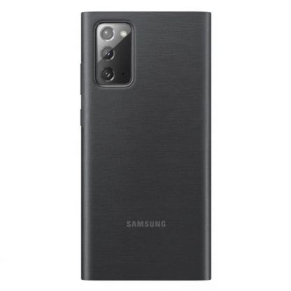 Samsung Clear View Cover EF-ZN980CBEGEU - оригинален кейс, през който виждате информация от дисплея за Samsung Galaxy Note 20 (черен) 2