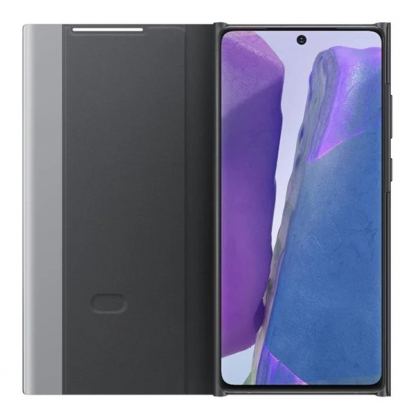 Samsung Clear View Cover EF-ZN980CBEGEU - оригинален кейс, през който виждате информация от дисплея за Samsung Galaxy Note 20 (черен) 3